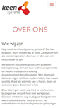 Mobile Screenshot of keensystems.eu